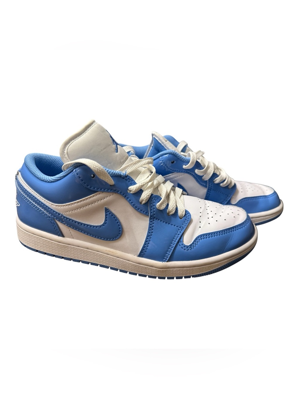 Nike Air Jordan 1 Low SE "White/Legend Blue" sneakers size 7